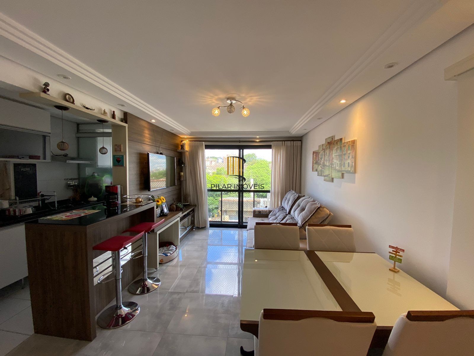 Apartamento de 1 dormitório mobiliado no bairro santana - Pilar Imóveis