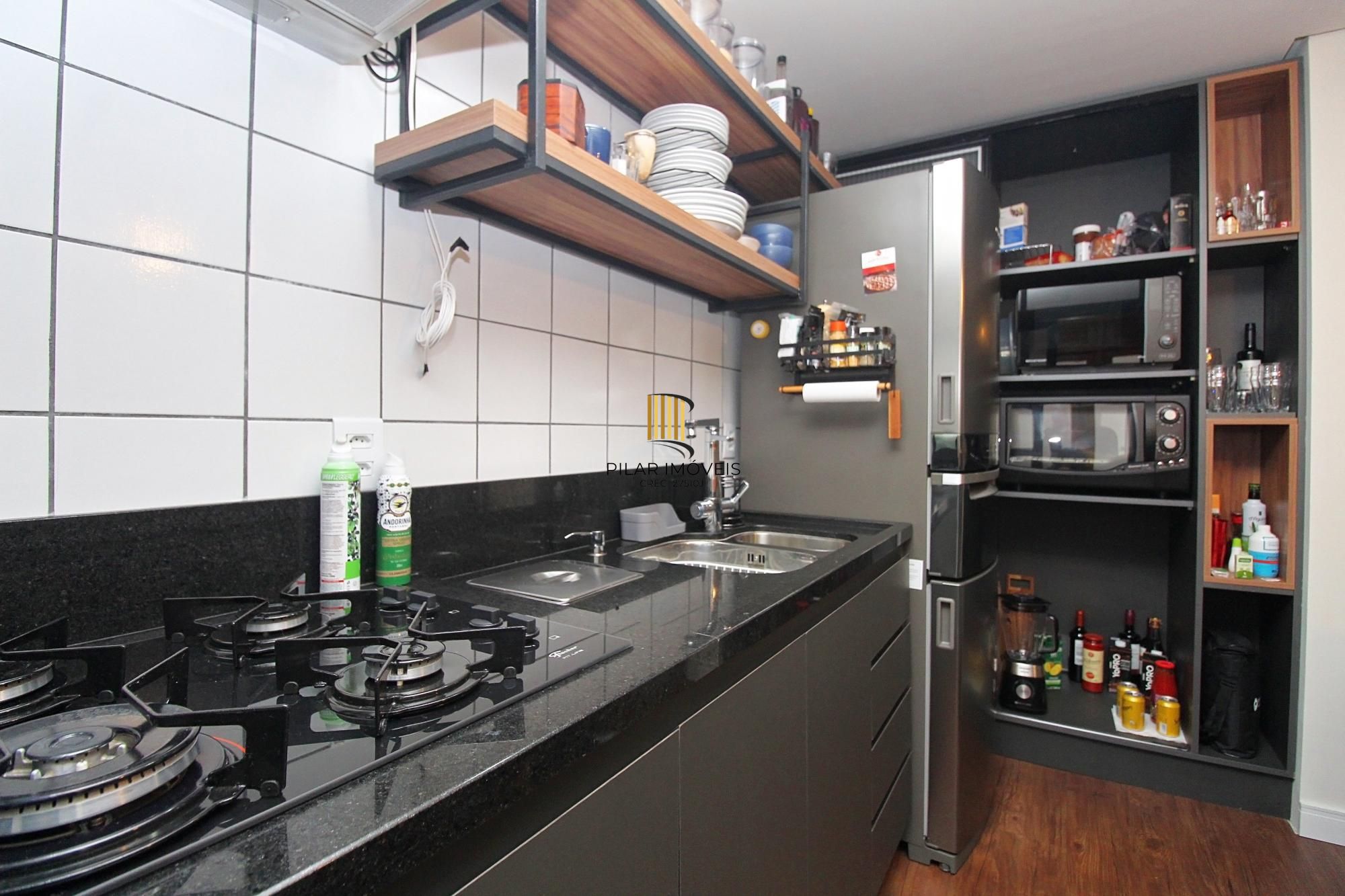 Apartamento para Venda - 47.91m², 1 dormitório, 1 vaga - Petrópolis