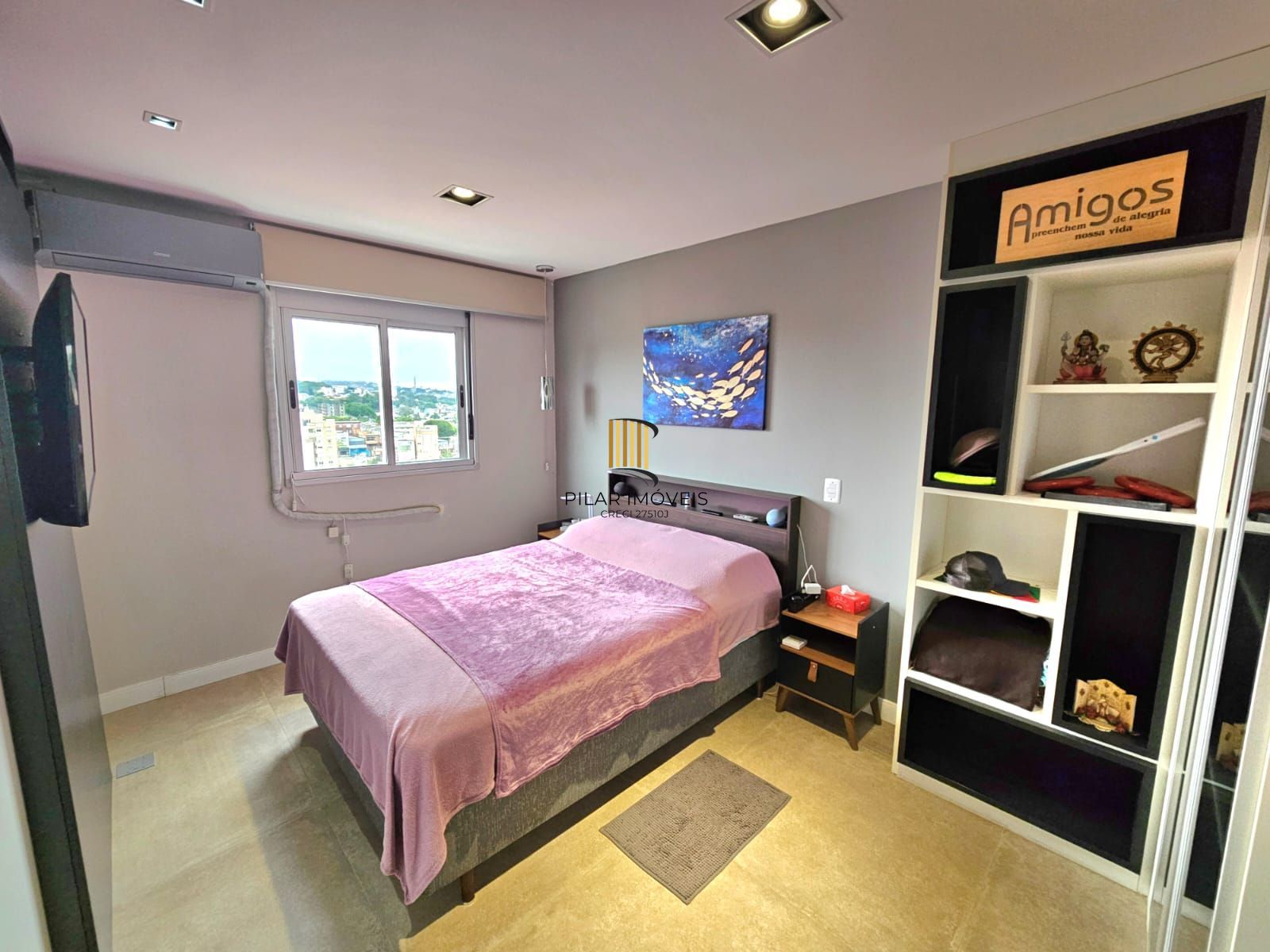 Apartamento para Venda - 51.25m², 2 dormitórios, sendo 1 suites, 1 vaga - Glória