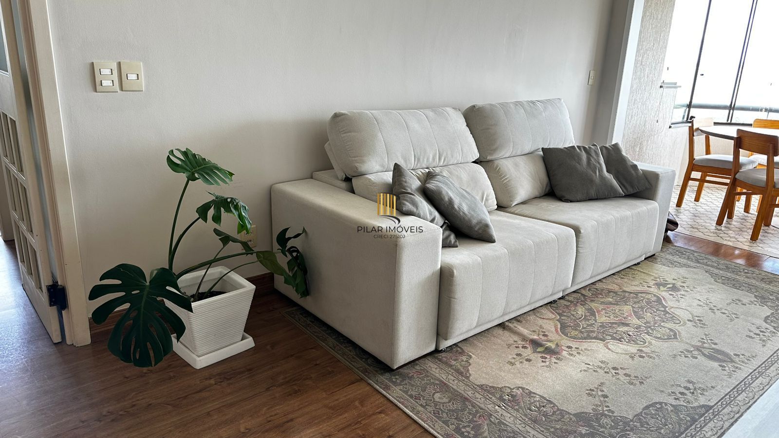 Apartamento com vista para o guaiba, 3 dormitórios com suite