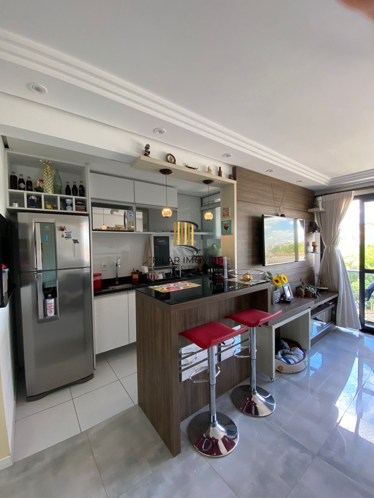 Apartamento de 1 dormitório mobiliado no bairro santana