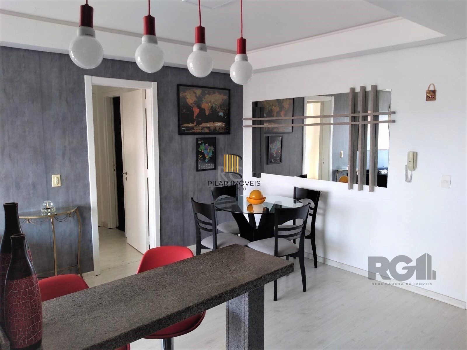 Apartamento para Venda - 67.28m², 2 dormitórios, sendo 1 suites, 1 vaga - Cidade Baixa