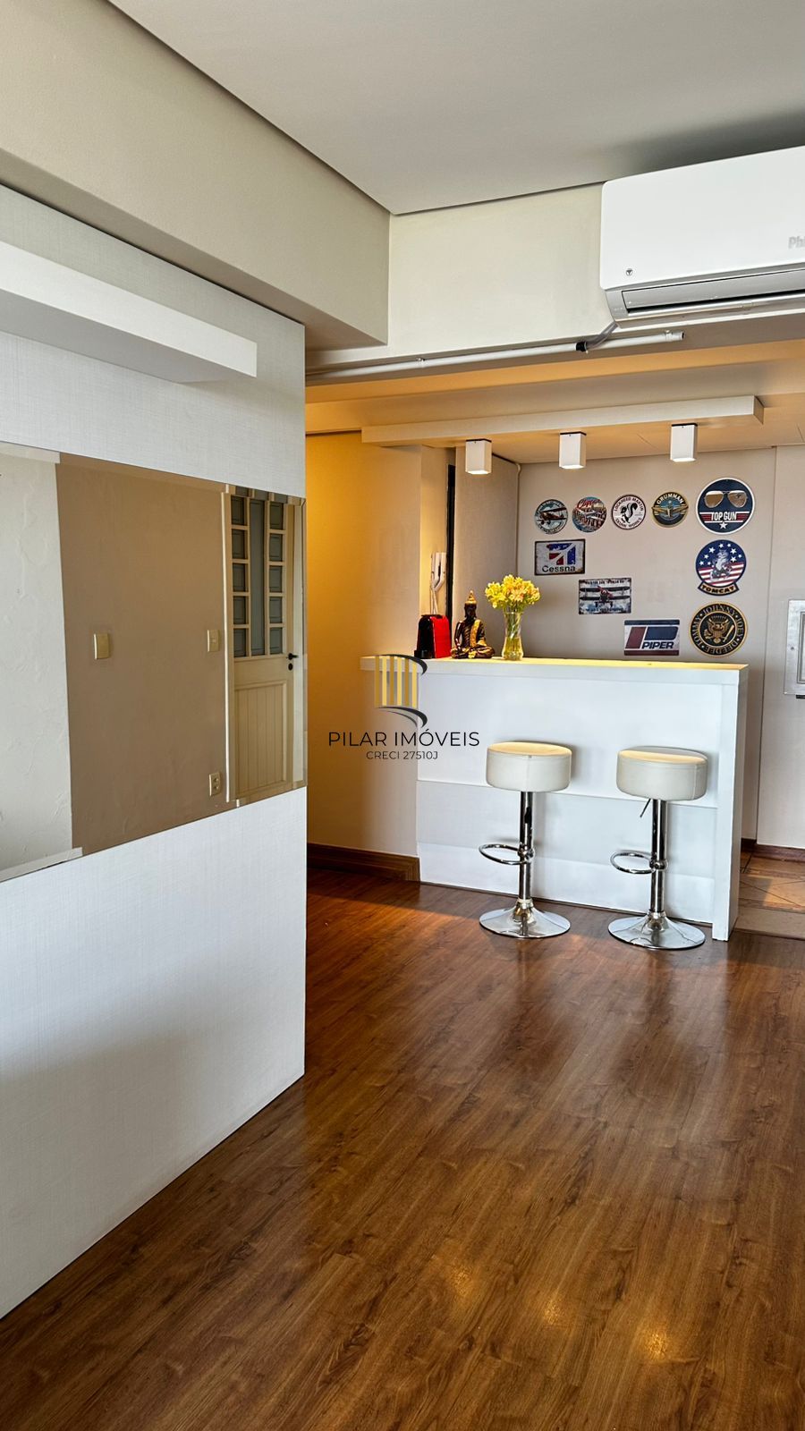 Apartamento com vista para o guaiba, 3 dormitórios com suite
