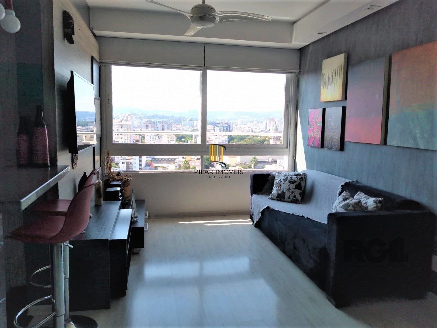 Apartamento para Venda - 67.28m², 2 dormitórios, sendo 1 suites, 1 vaga - Cidade Baixa