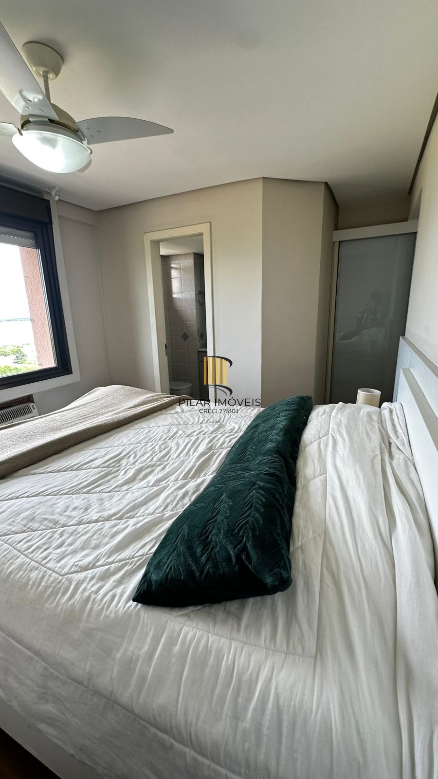 Apartamento com vista para o guaiba, 3 dormitórios com suite