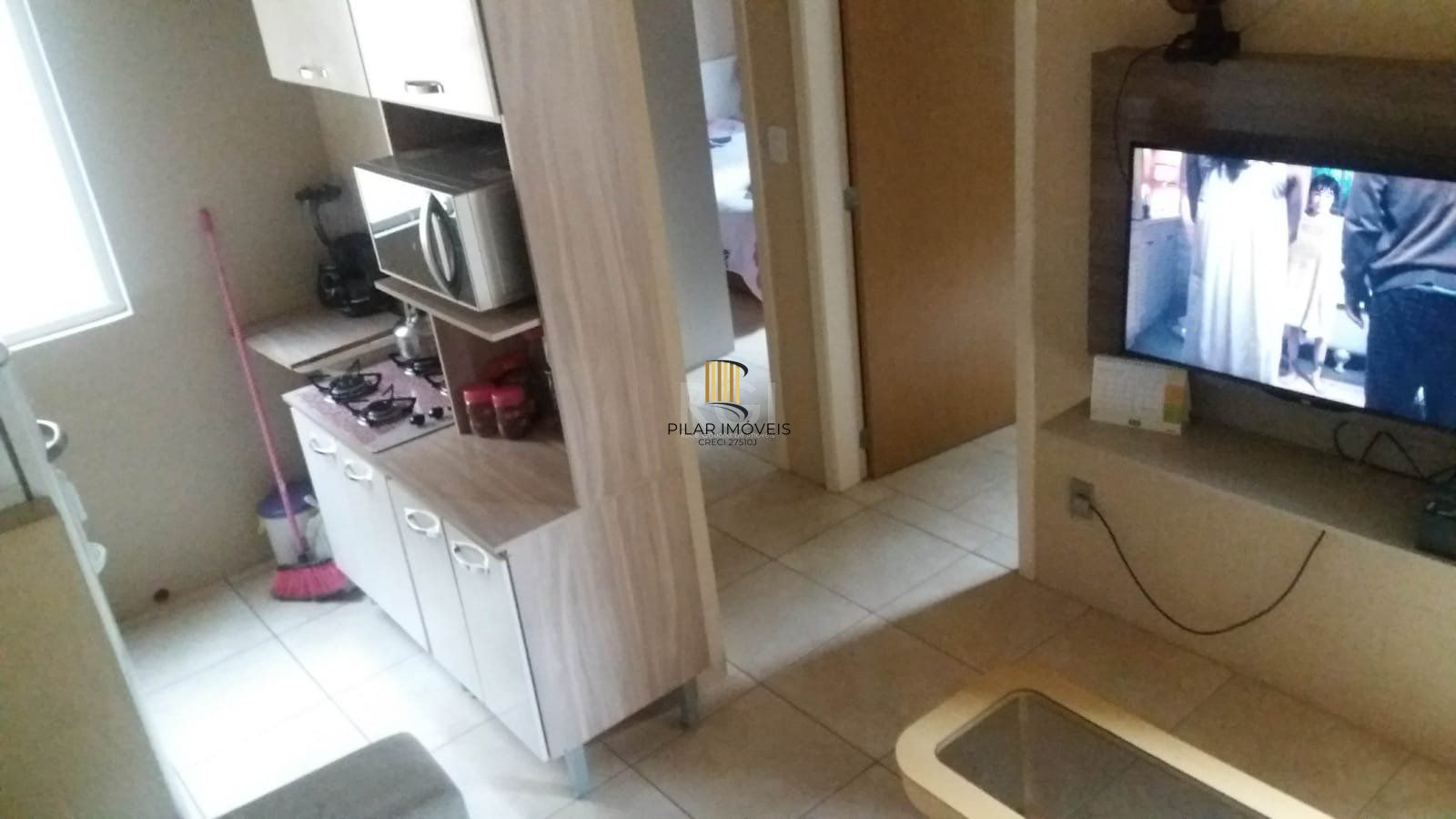 Apartamento para Venda - 38.38m², 2 dormitórios, 1 vaga - Lomba do Pinheiro