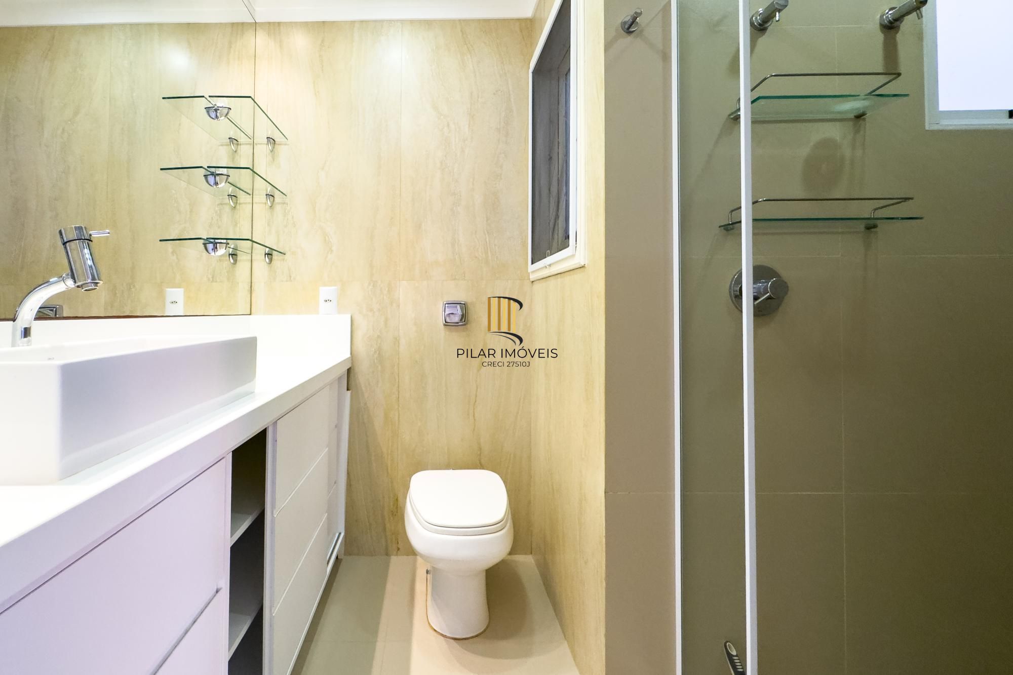 Cobertura alto padrão vista rio, construção Bandeira, com 228,32m² de área privativa.