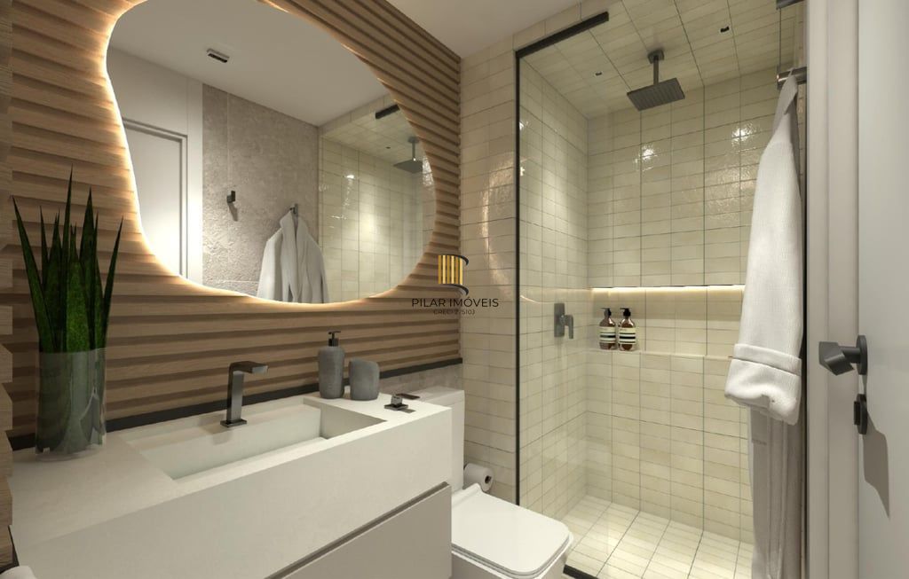 Apartamento 2 dormitórios no bairro Centro