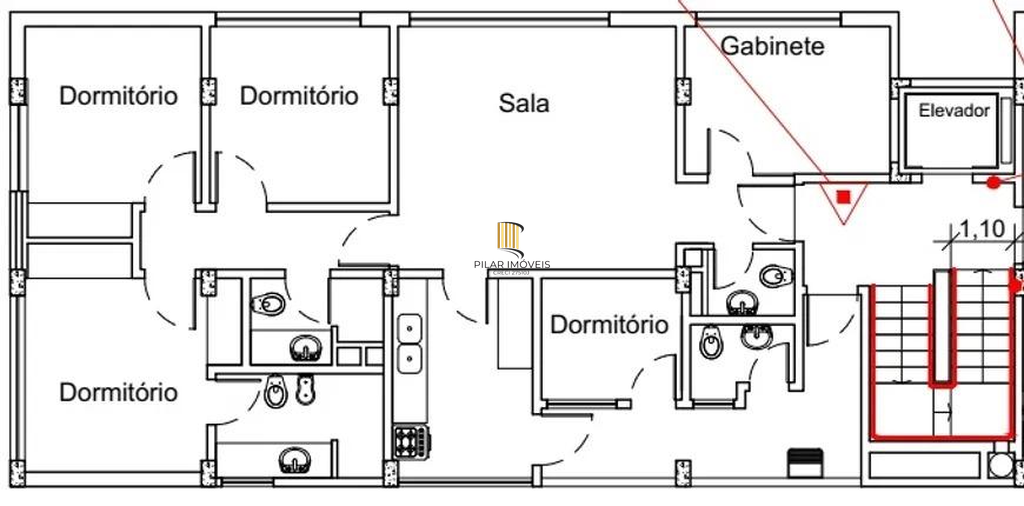 Apartamento 3 dormitórios no bairro Moinhos de Vento