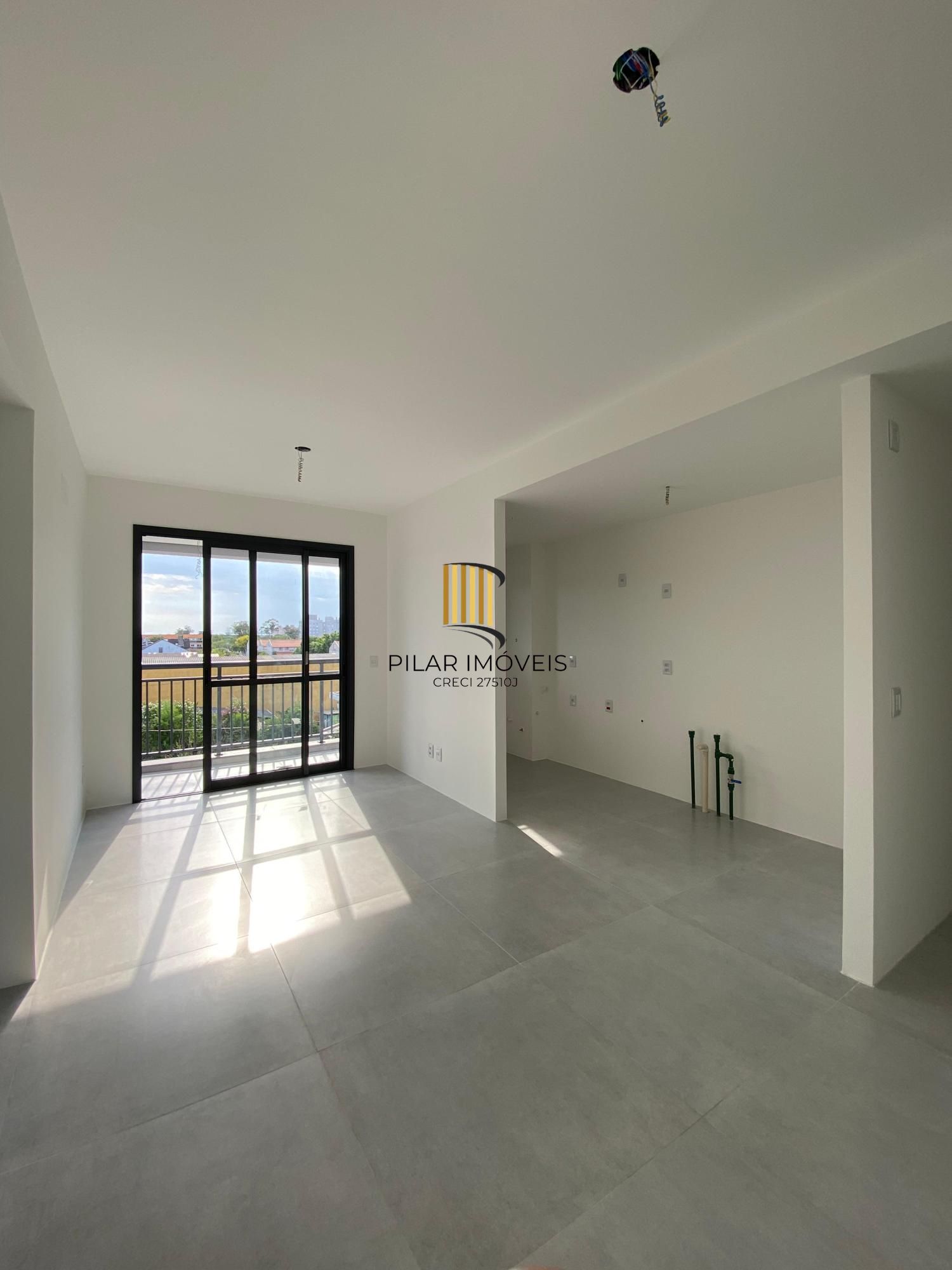 Apto novo, 02 dorm, 61 m2, 01 vaga, Bairro Fátima Canoas, Elevador, Gás encanado