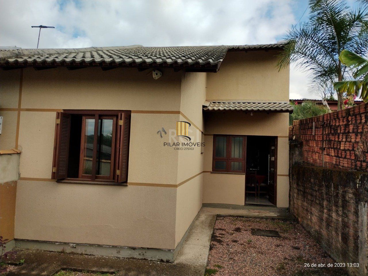 Casa 2 dormitórios, vaga de garagem, Bairro Neópolis