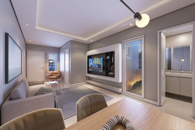 Apartamento para Venda - 67m², 2 dormitórios, sendo 1 suites, Vila Monte Carlo