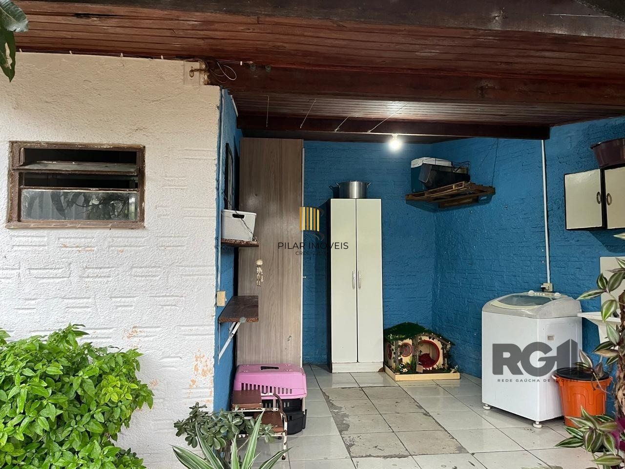 Casa comercial 2 dormitórios, semi mobiliada, garagem, Bairro Vista Alegre