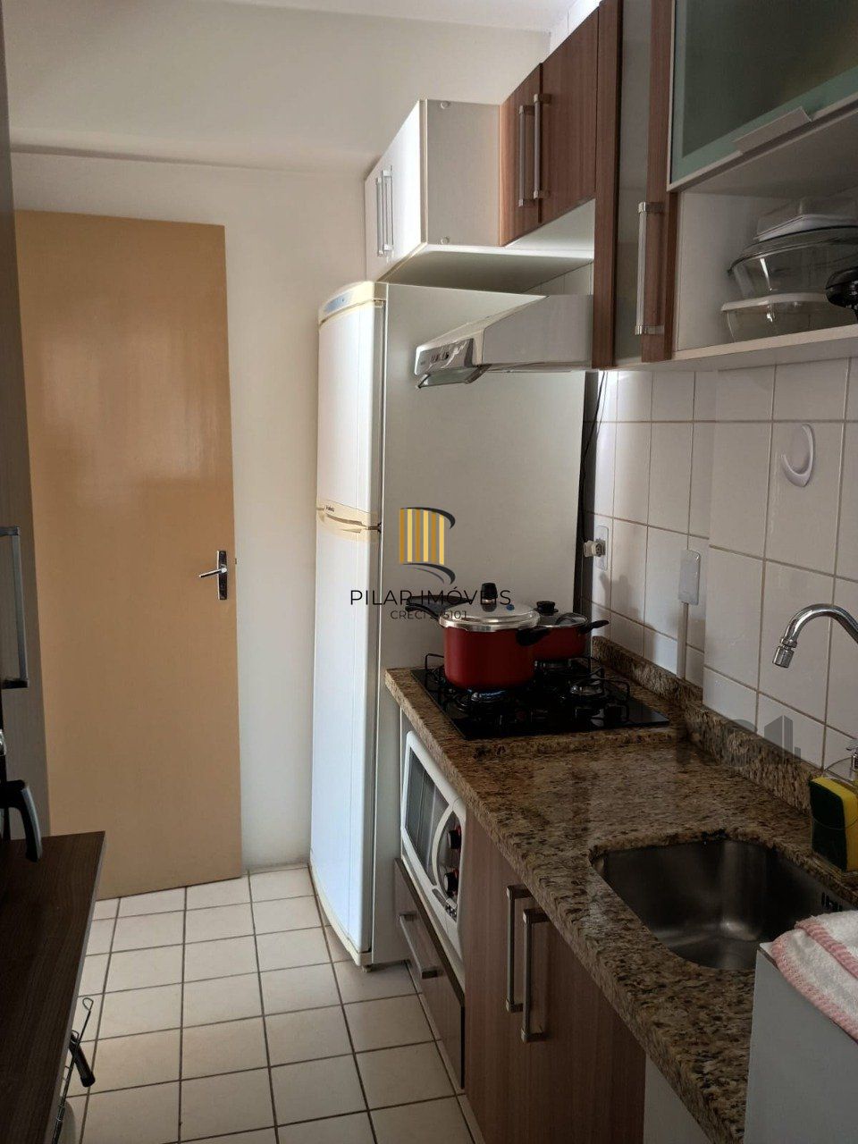 Apartamento semi mobiliado, 1 dormitporio, Bairro Santo Angelo