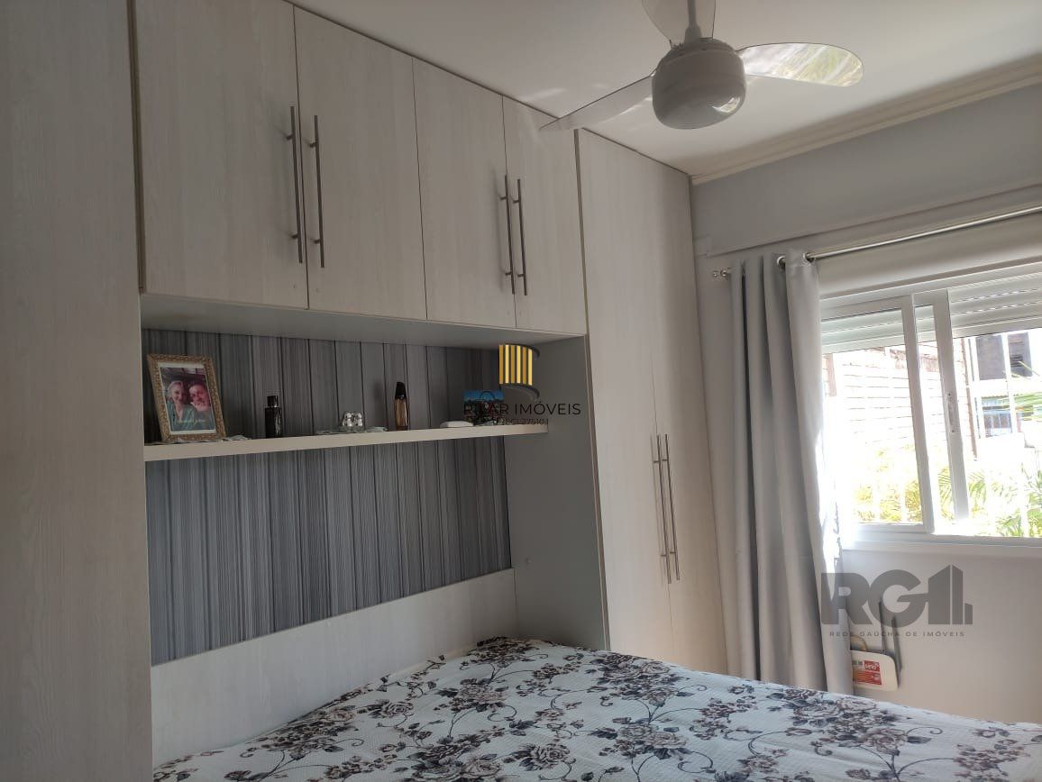 Apartamento térreo semi mobiliado, 2 dormitórios, 1 suíte, 1 vaga Bairro Vera Cruz