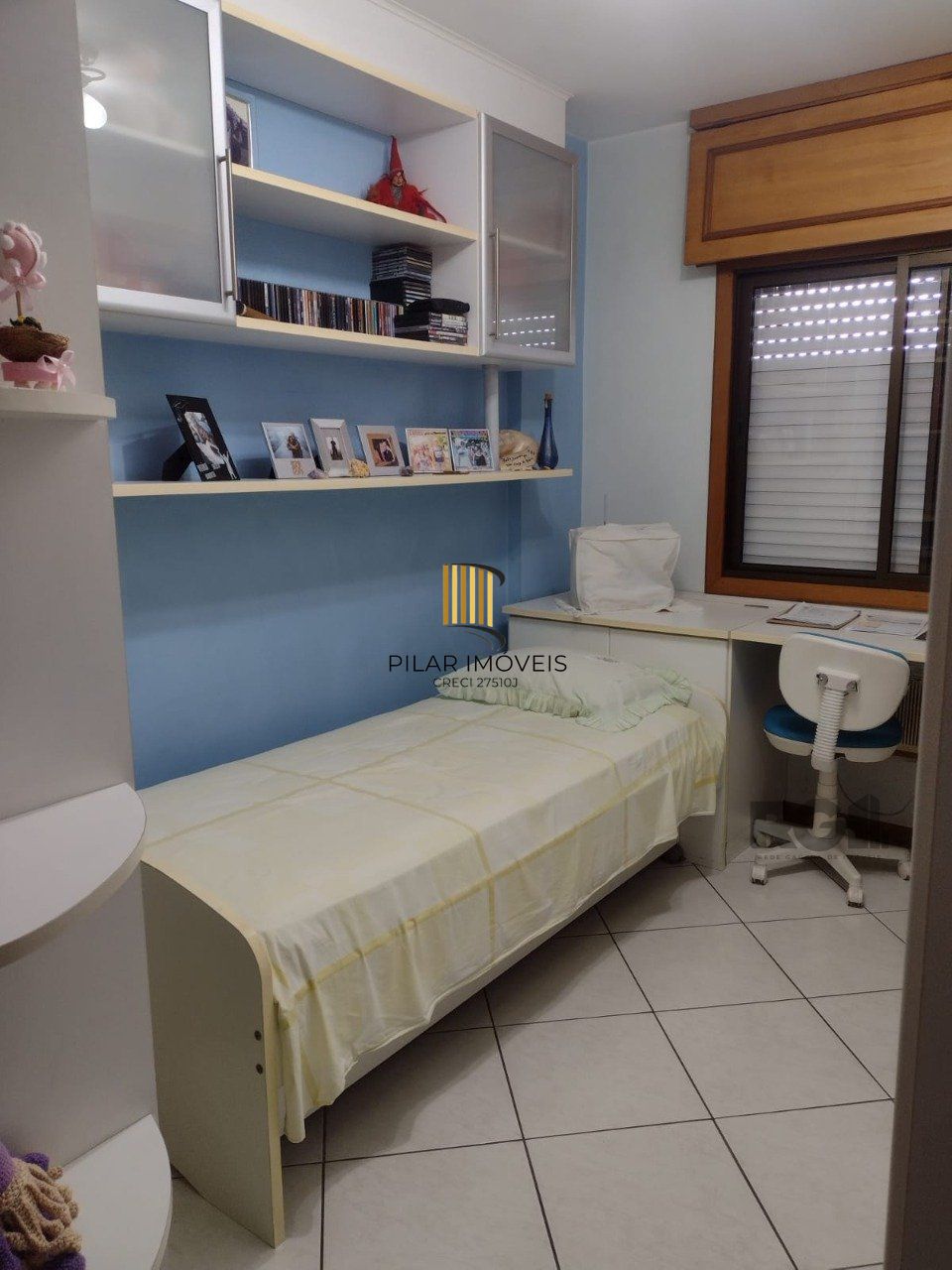 Apartamento mobiliado, 3 dormitórios, 2 suítes, 2 vagas, Bairro Vila Eunice