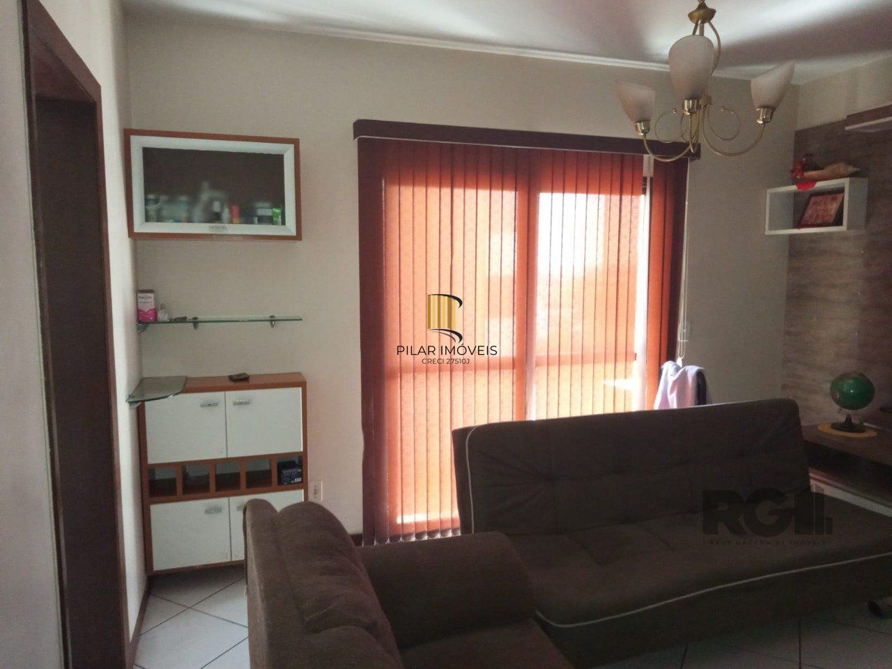 Apartamento semi mobiliado 2 dormitórios, 1 vaga, Bairro Eunice Nova