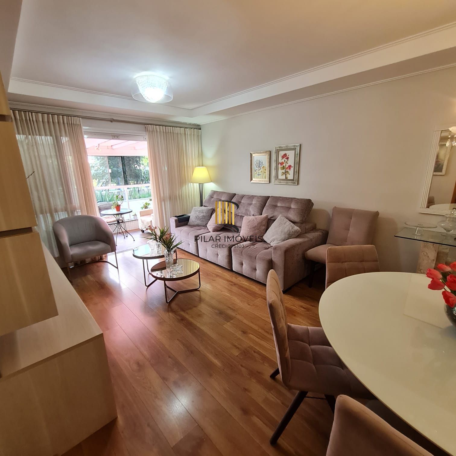 Apartamento 3 dormitórios no bairro Chácara das Pedras