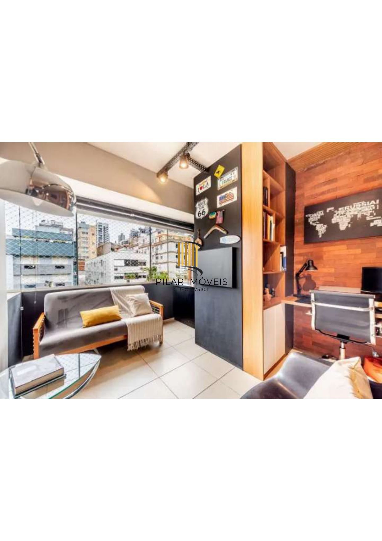 Semi mobiliado como novo. Totalmente reformado.