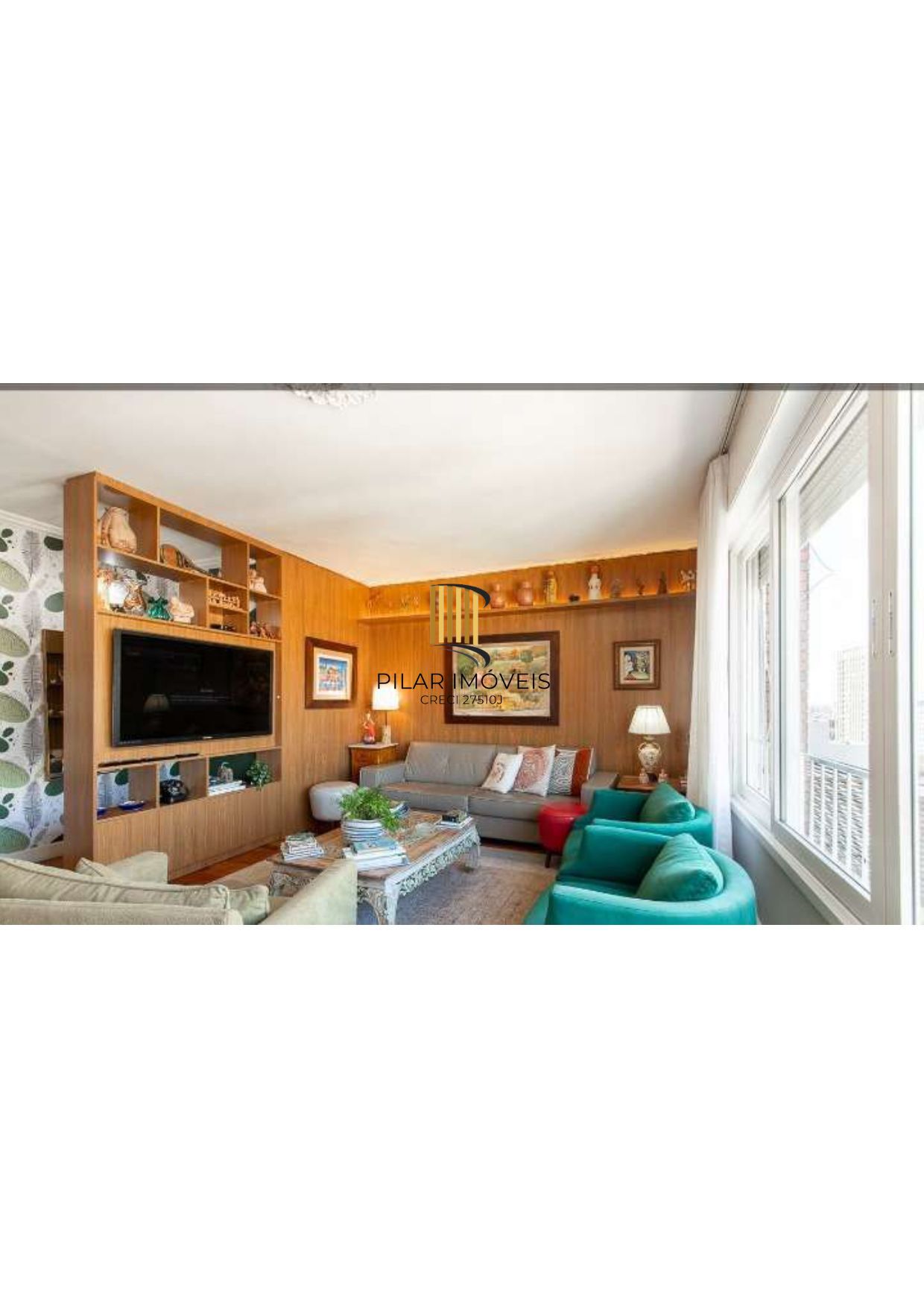 Cobertura duplex a venda no bairro mais charmoso, de Porto Alegre.