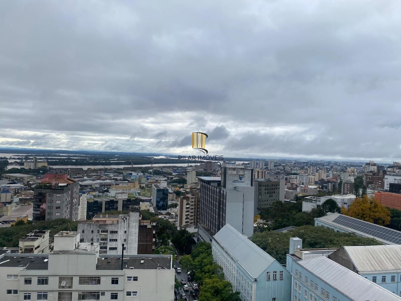 Vista panorâmica de cinema.