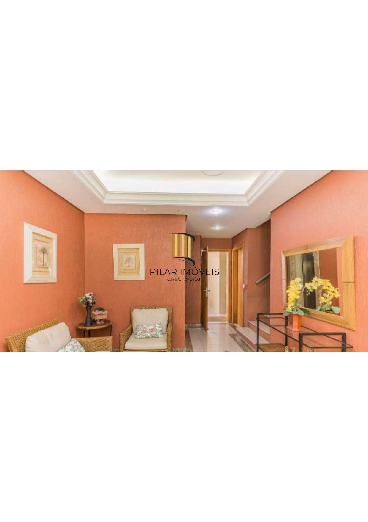 Cobertura duplex nos altos do Rio Branco.