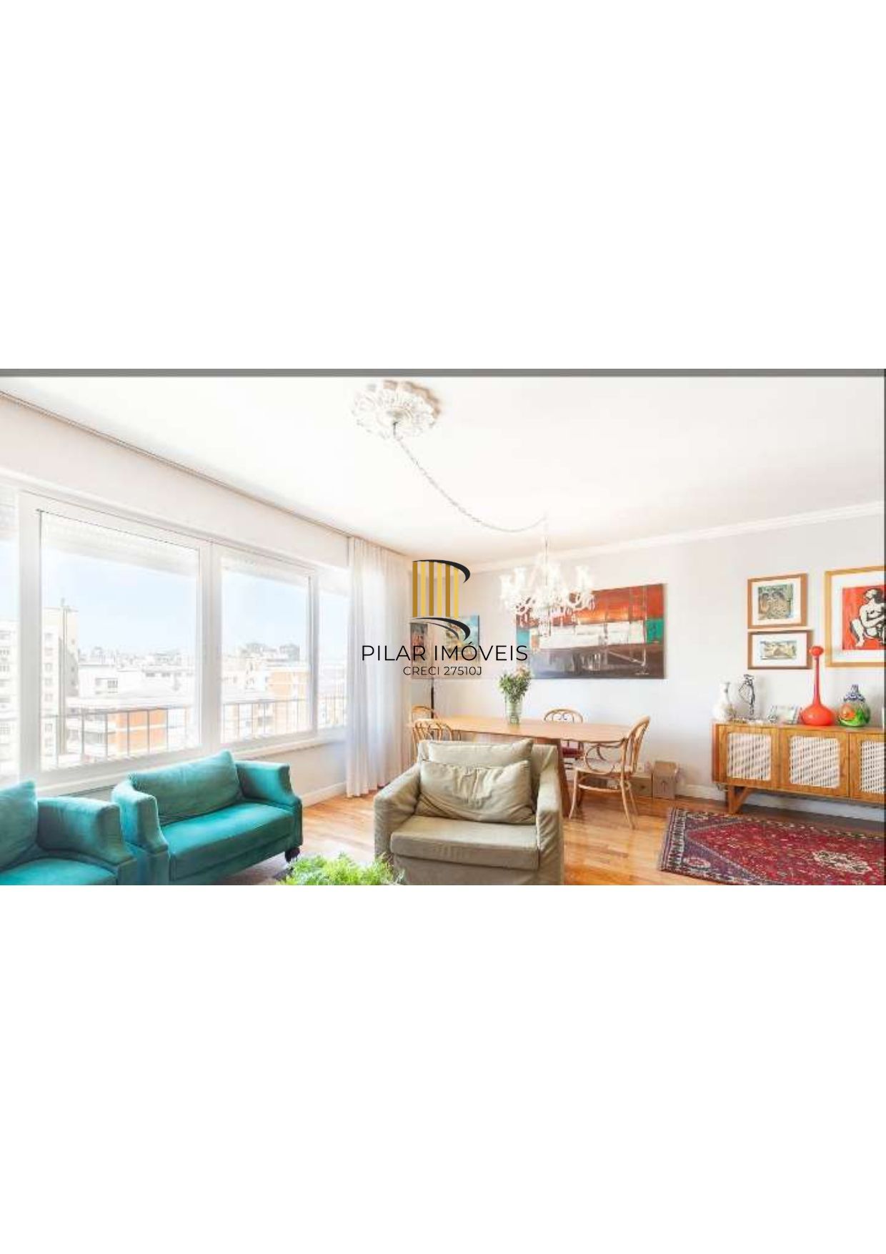 Cobertura duplex a venda no bairro mais charmoso, de Porto Alegre.