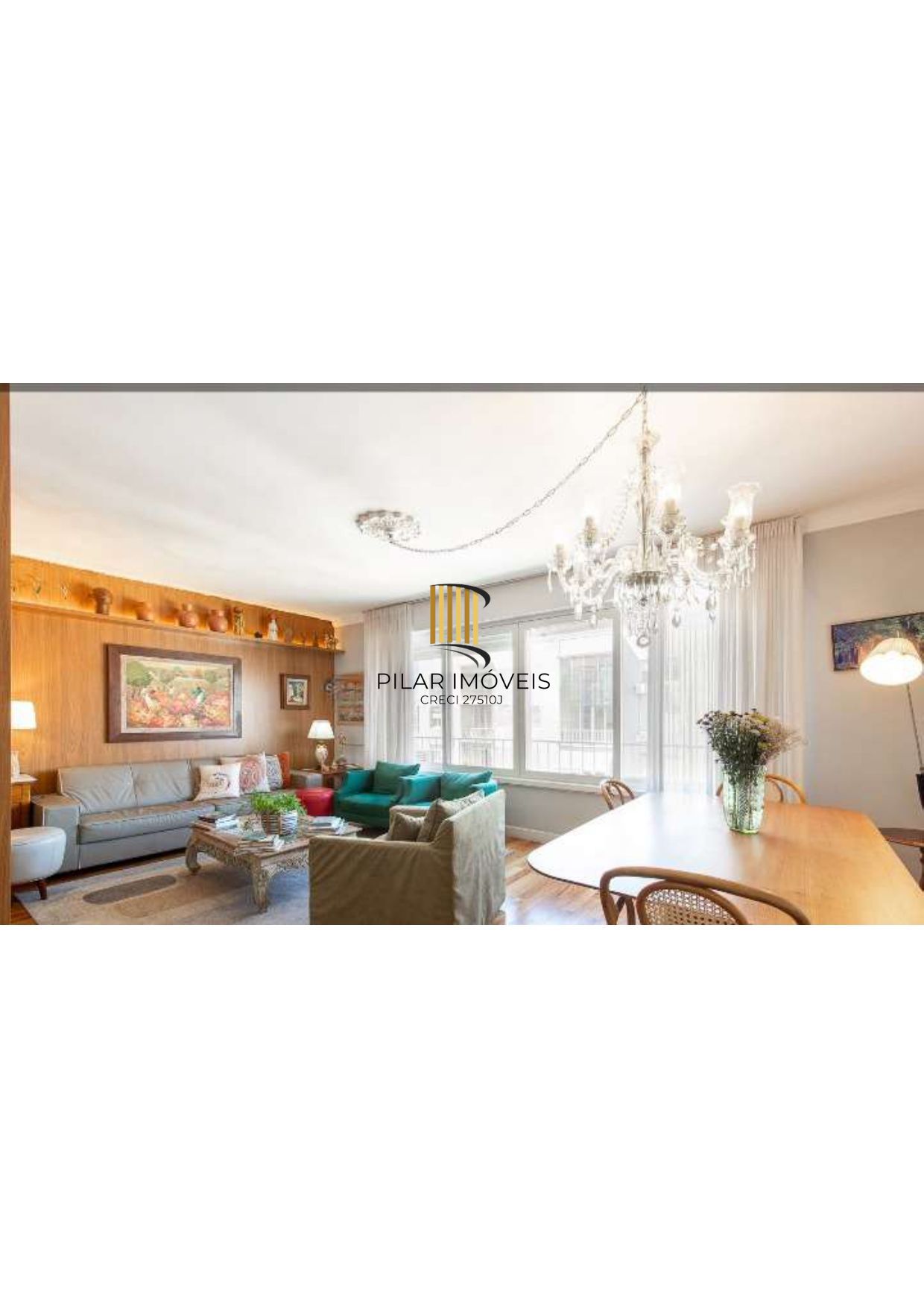 Cobertura duplex a venda no bairro mais charmoso, de Porto Alegre.