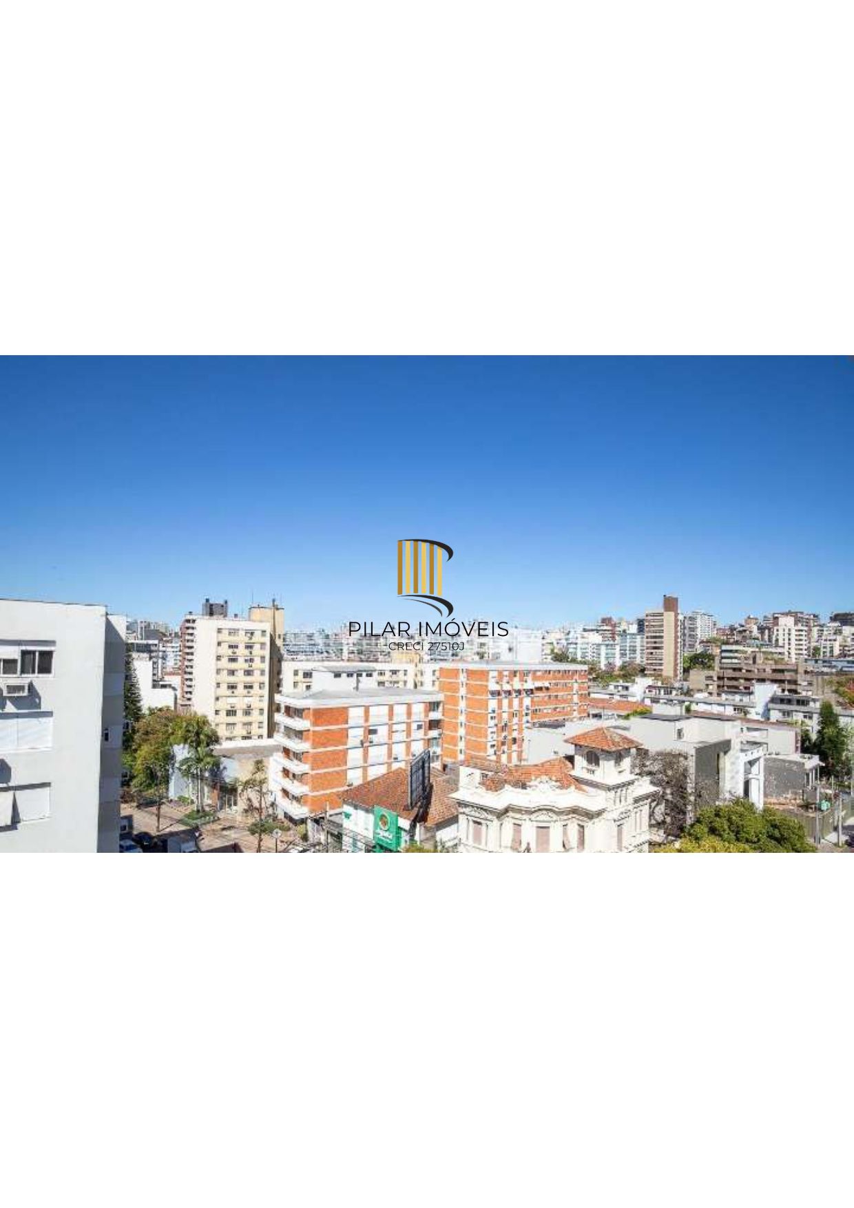 Cobertura duplex a venda no bairro mais charmoso, de Porto Alegre.