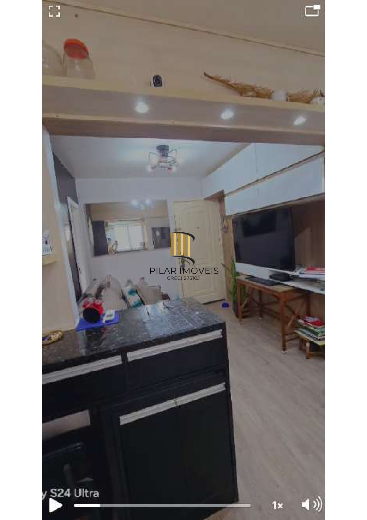 Apartamento 1 dormitório totalmente reformado.