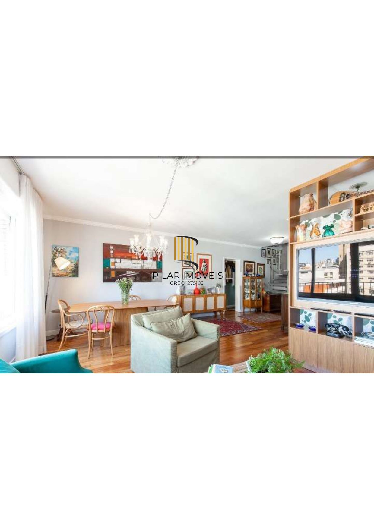 Cobertura duplex a venda no bairro mais charmoso, de Porto Alegre.