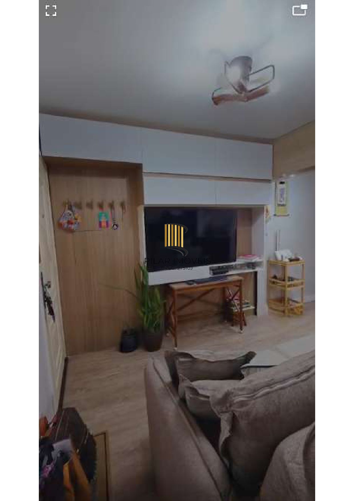 Apartamento 1 dormitório totalmente reformado.