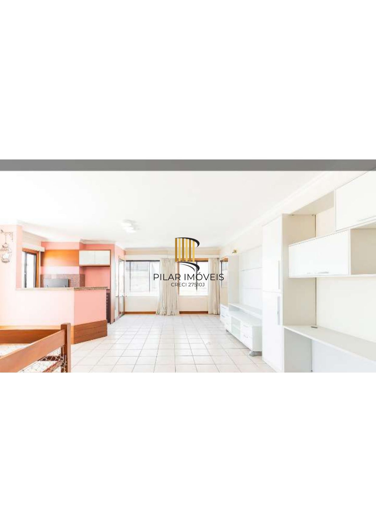 Cobertura duplex desocupada próximo a academia Bodytech.