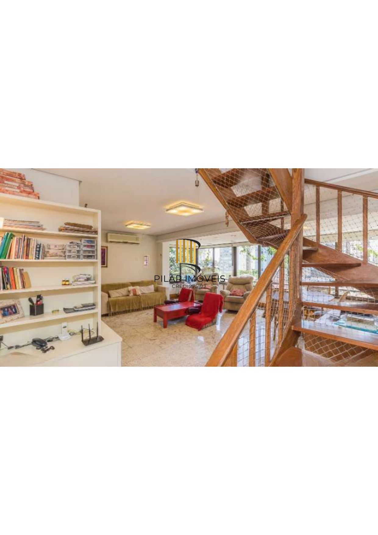 Cobertura duplex nos altos do Rio Branco.