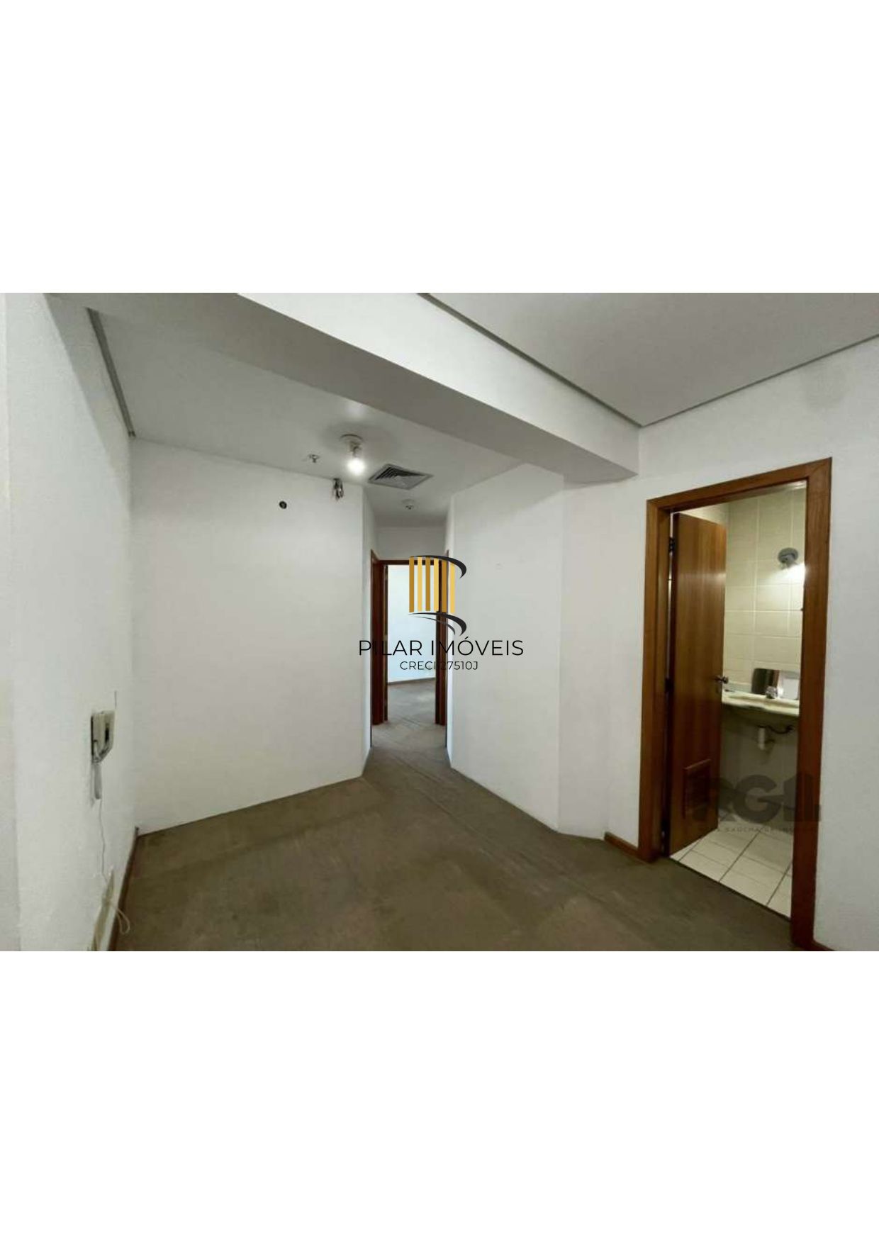 Sala comercial com 37m2