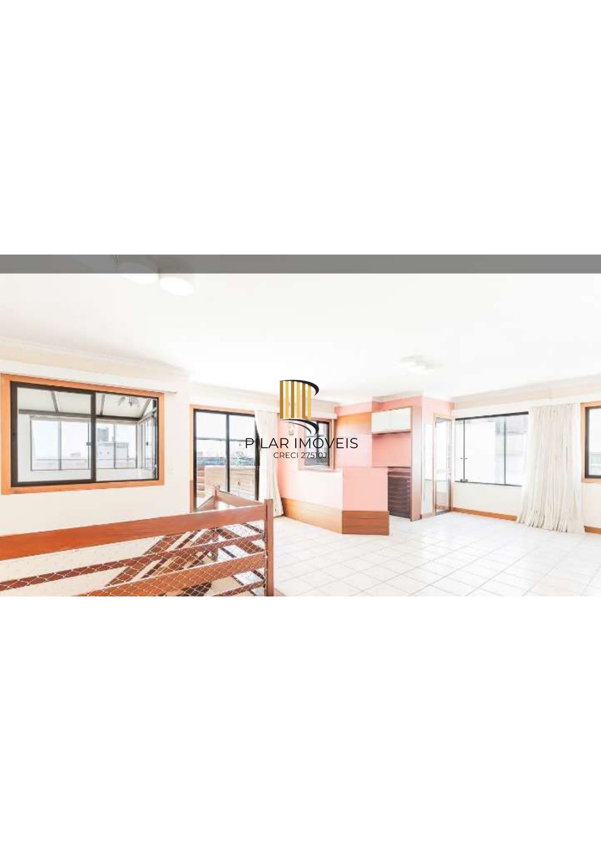 Cobertura duplex desocupada próximo a academia Bodytech.