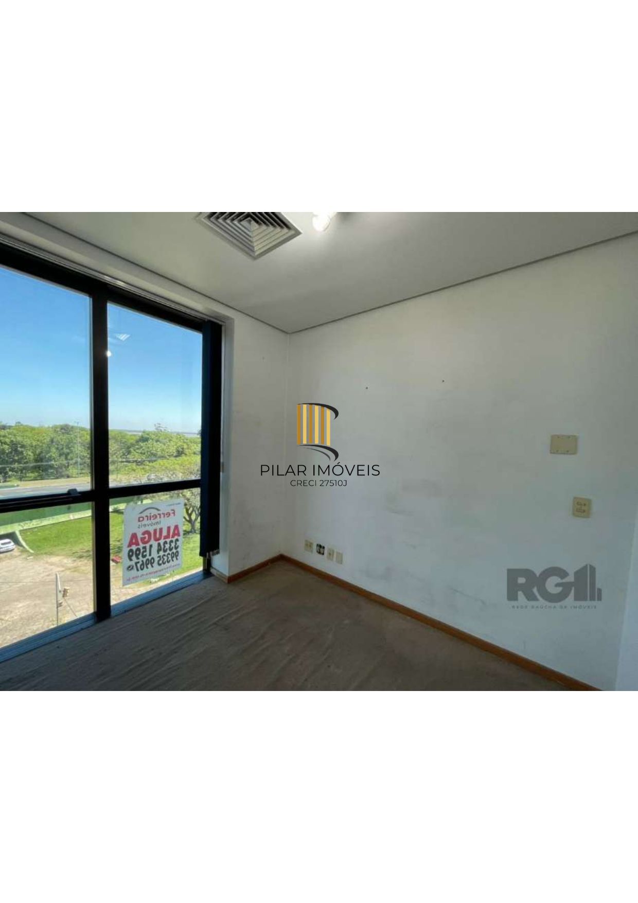 Sala comercial com 37m2