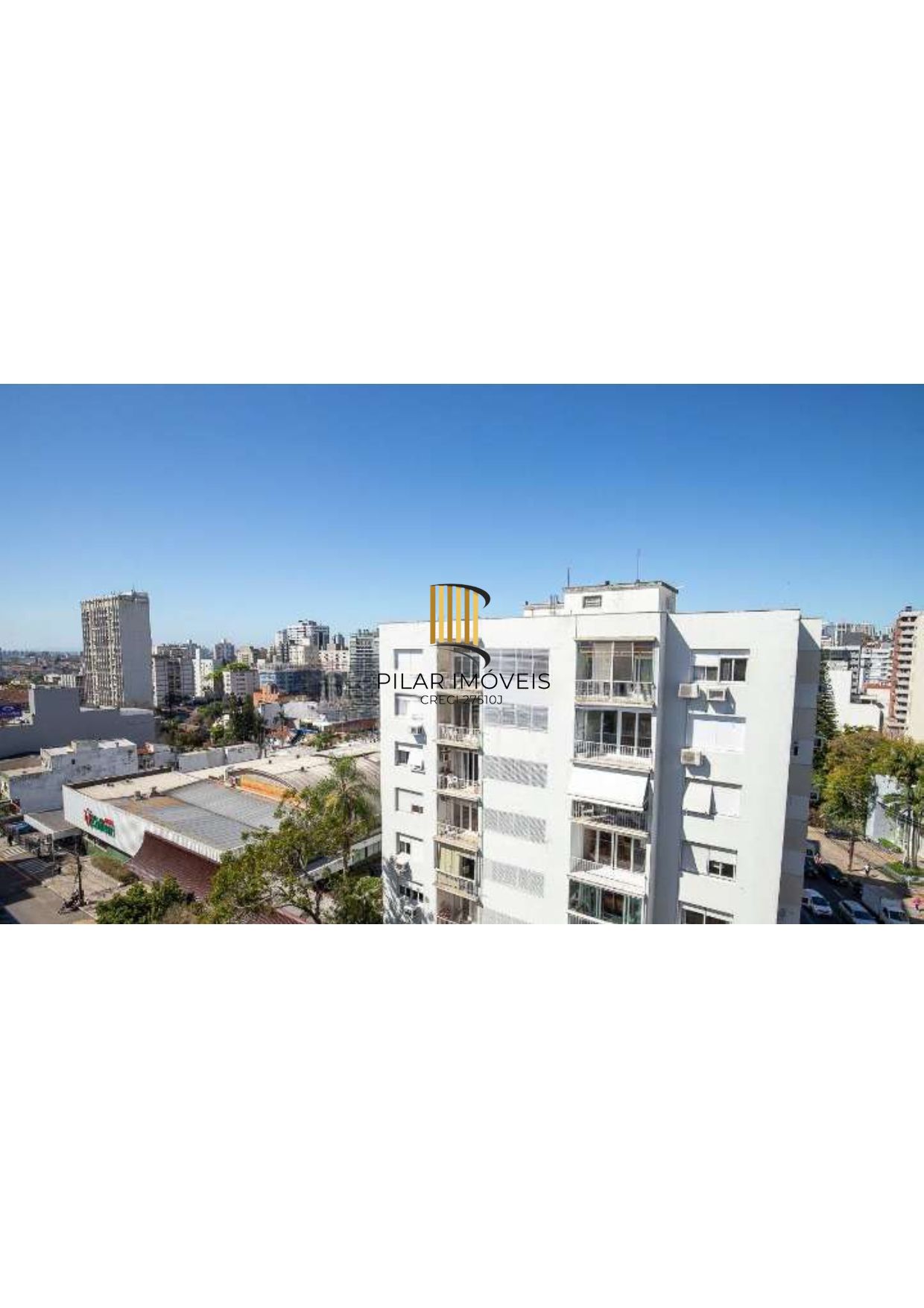 Cobertura duplex a venda no bairro mais charmoso, de Porto Alegre.