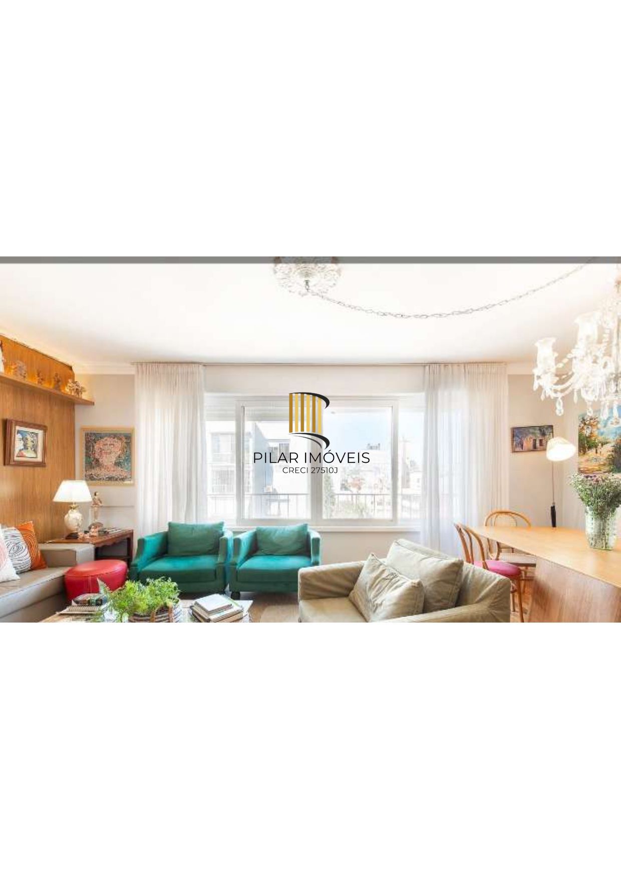 Cobertura duplex a venda no bairro mais charmoso, de Porto Alegre.