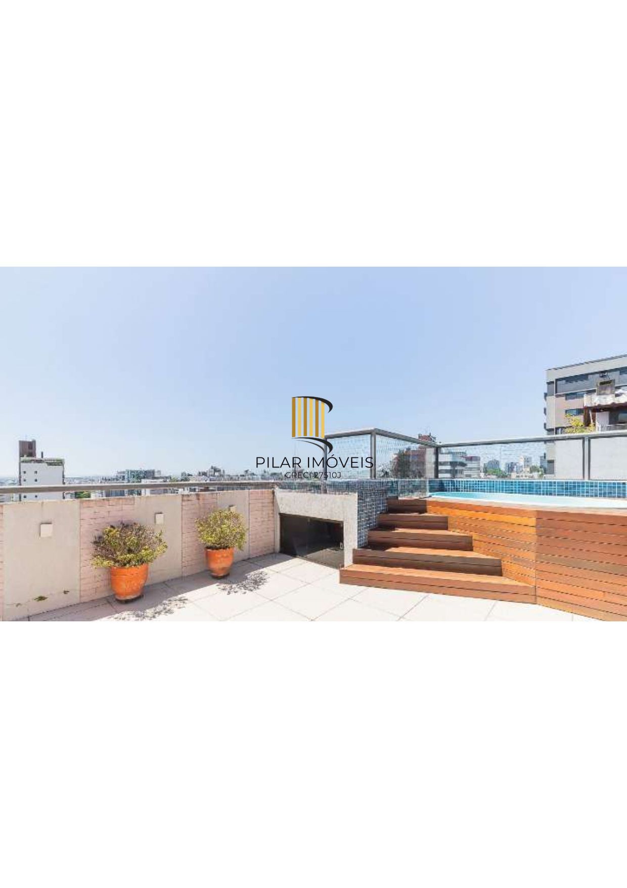 Cobertura duplex desocupada próximo a academia Bodytech.