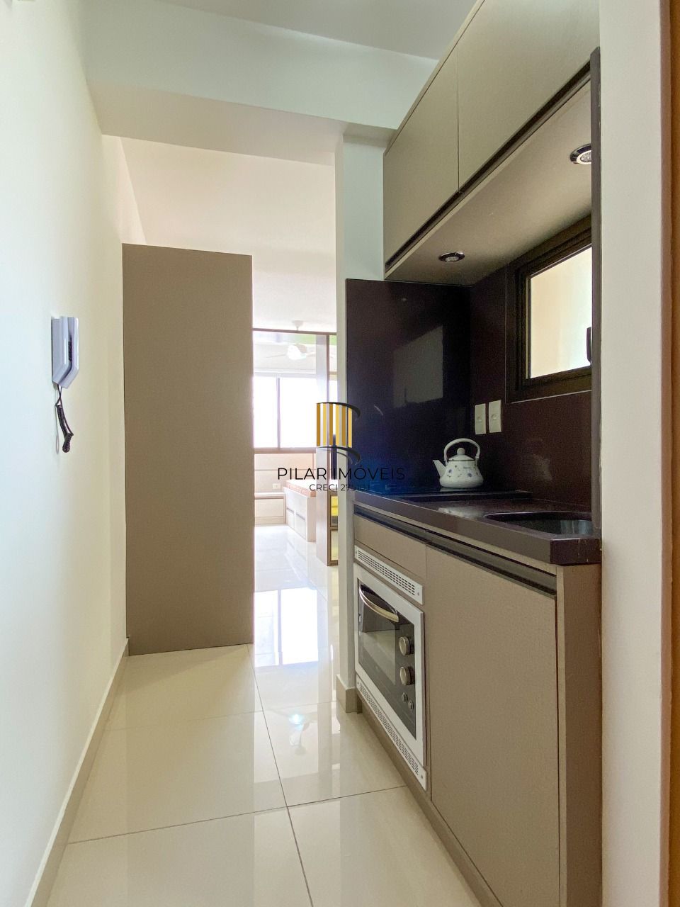 Apartamento mobiliado com vista para o Guaíba no Centro Histórico