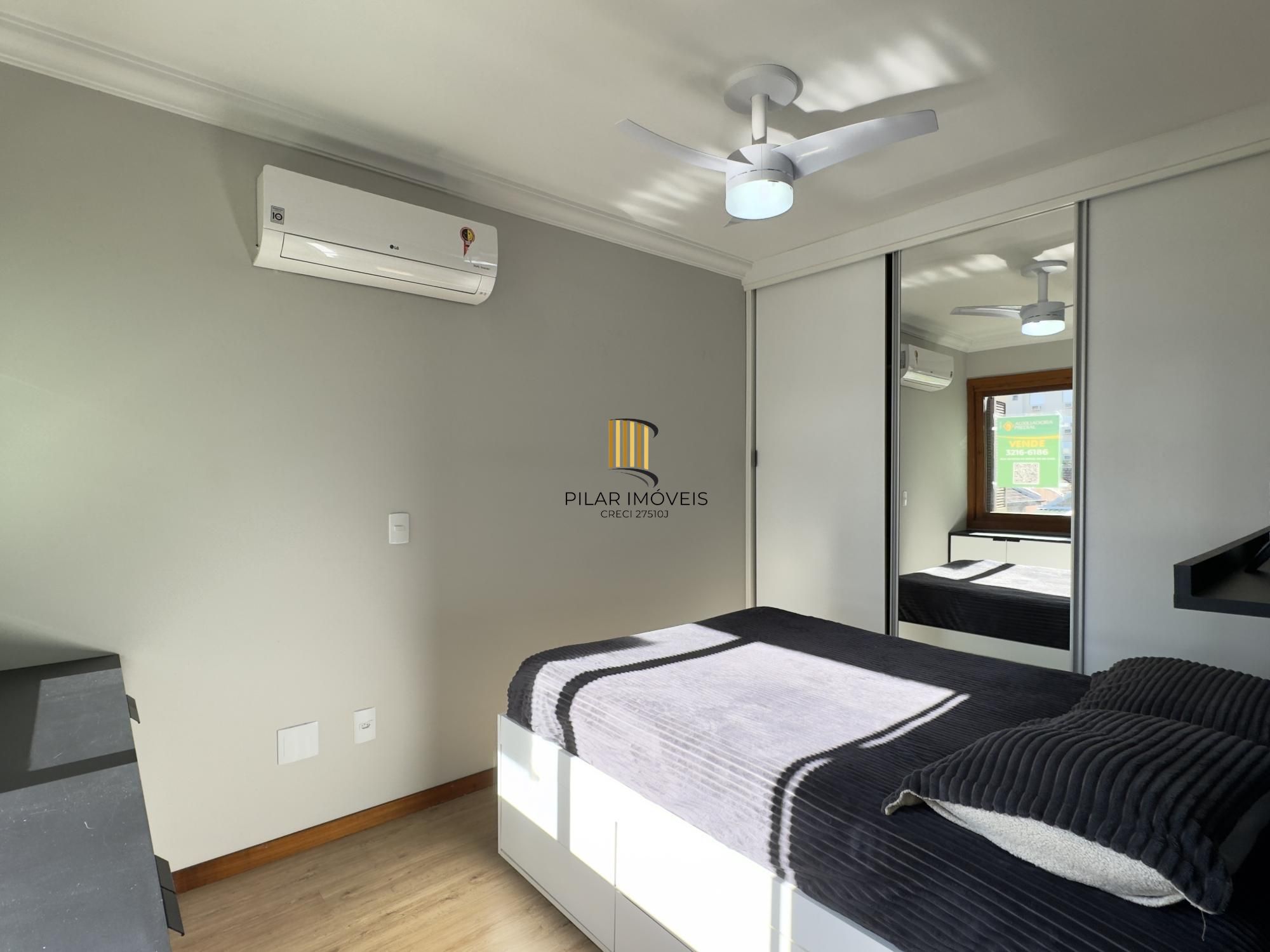 APARTAMENTO 1 DORMITÓRIO COM VAGA DE GARAGEM NO BAIRRO SANTANA