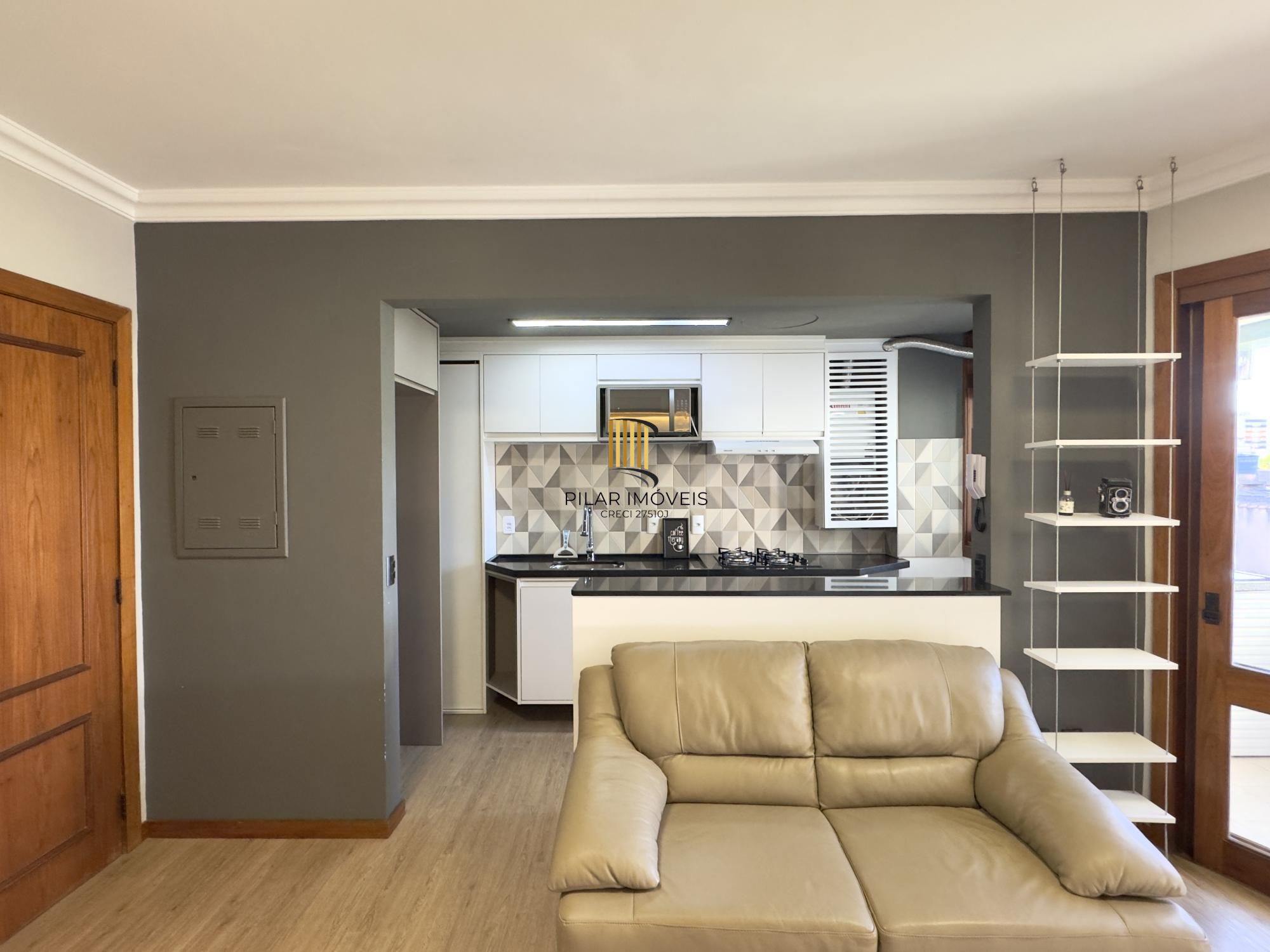 APARTAMENTO 1 DORMITÓRIO COM VAGA DE GARAGEM NO BAIRRO SANTANA