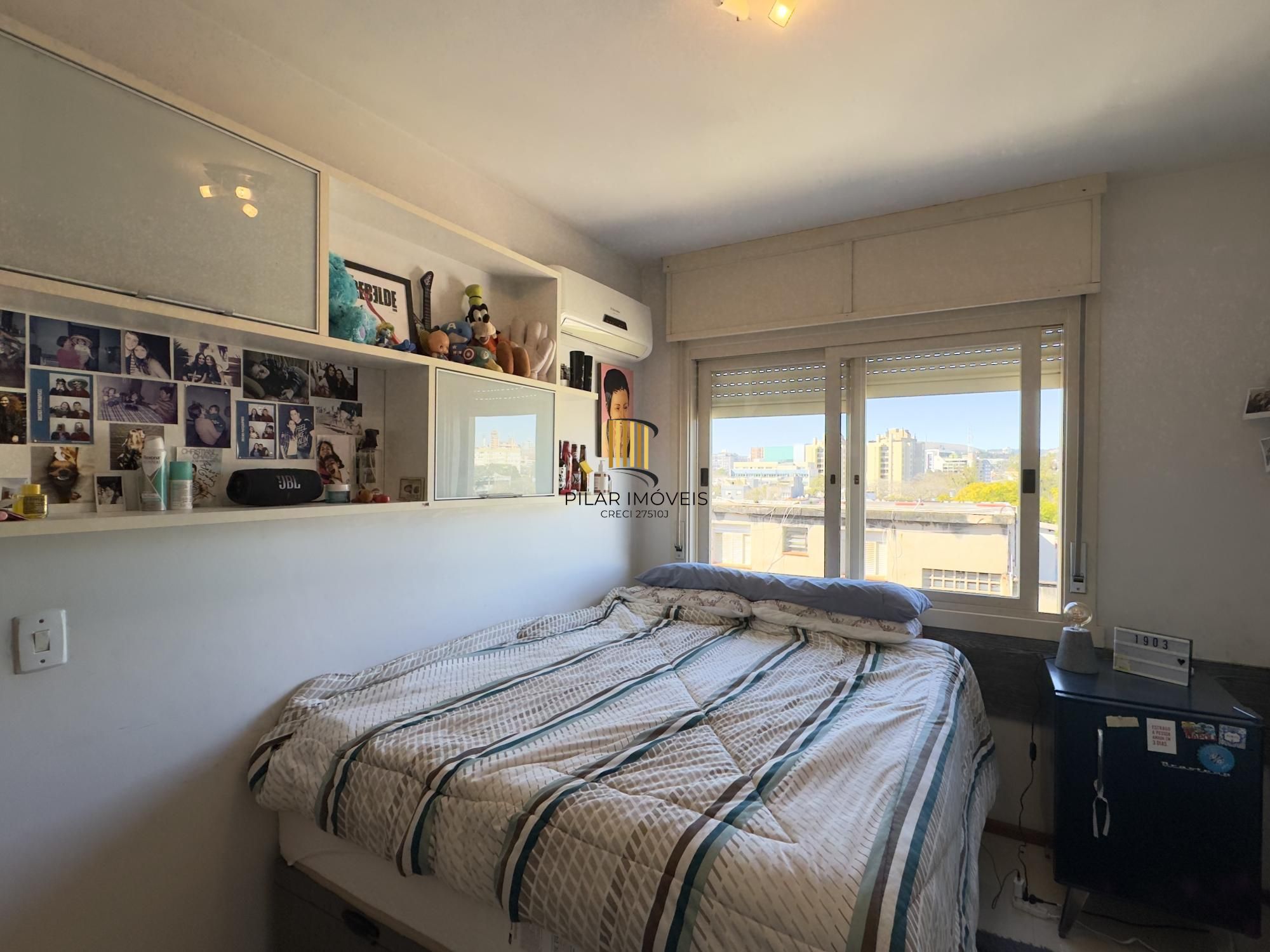 Apartamento 2 dormitórios, com lavabo e vaga de garagem na Cidade Baixa