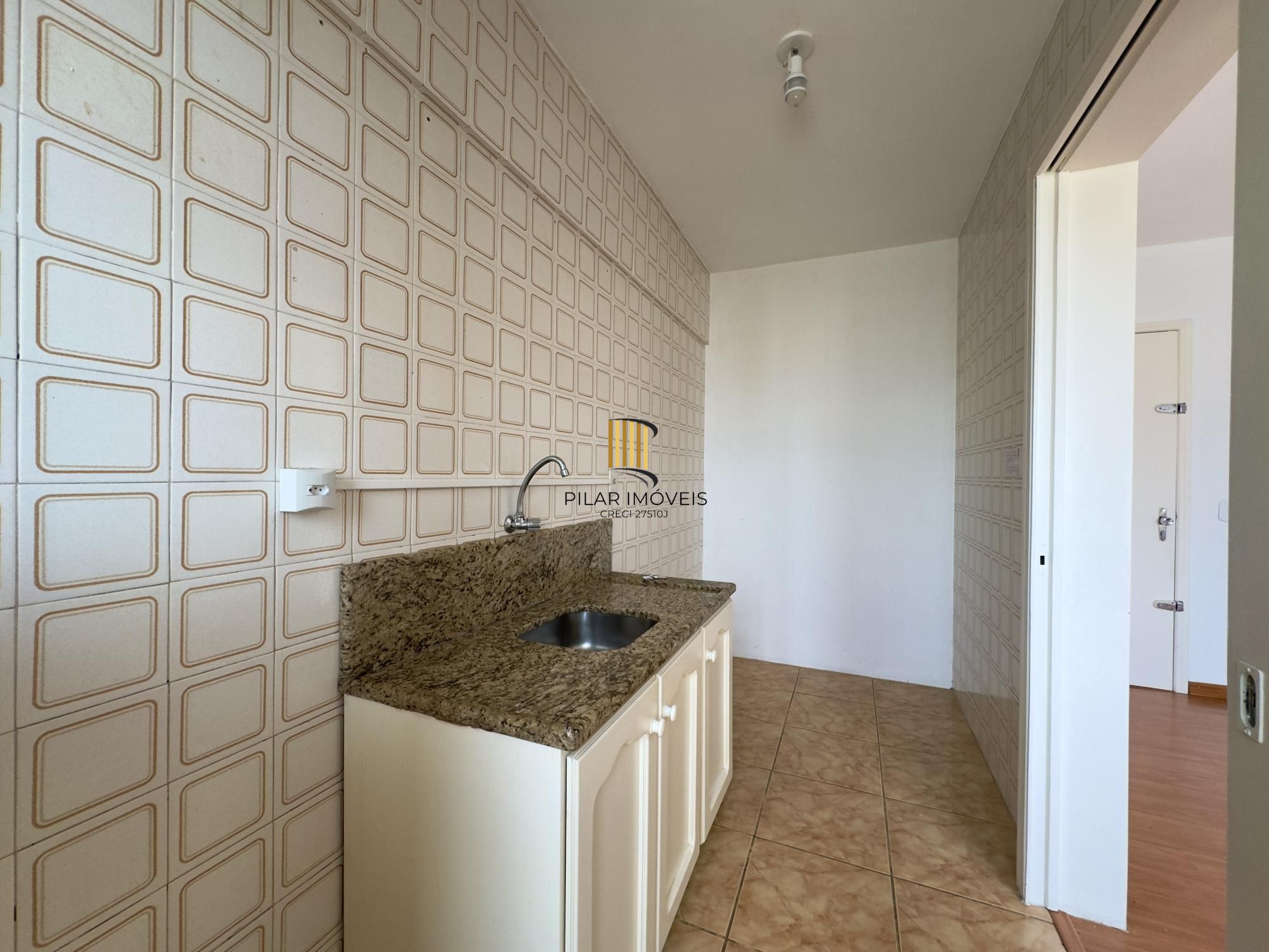 Apartamento 1 dormitório com vista para o Guaíba no Centro Histórico