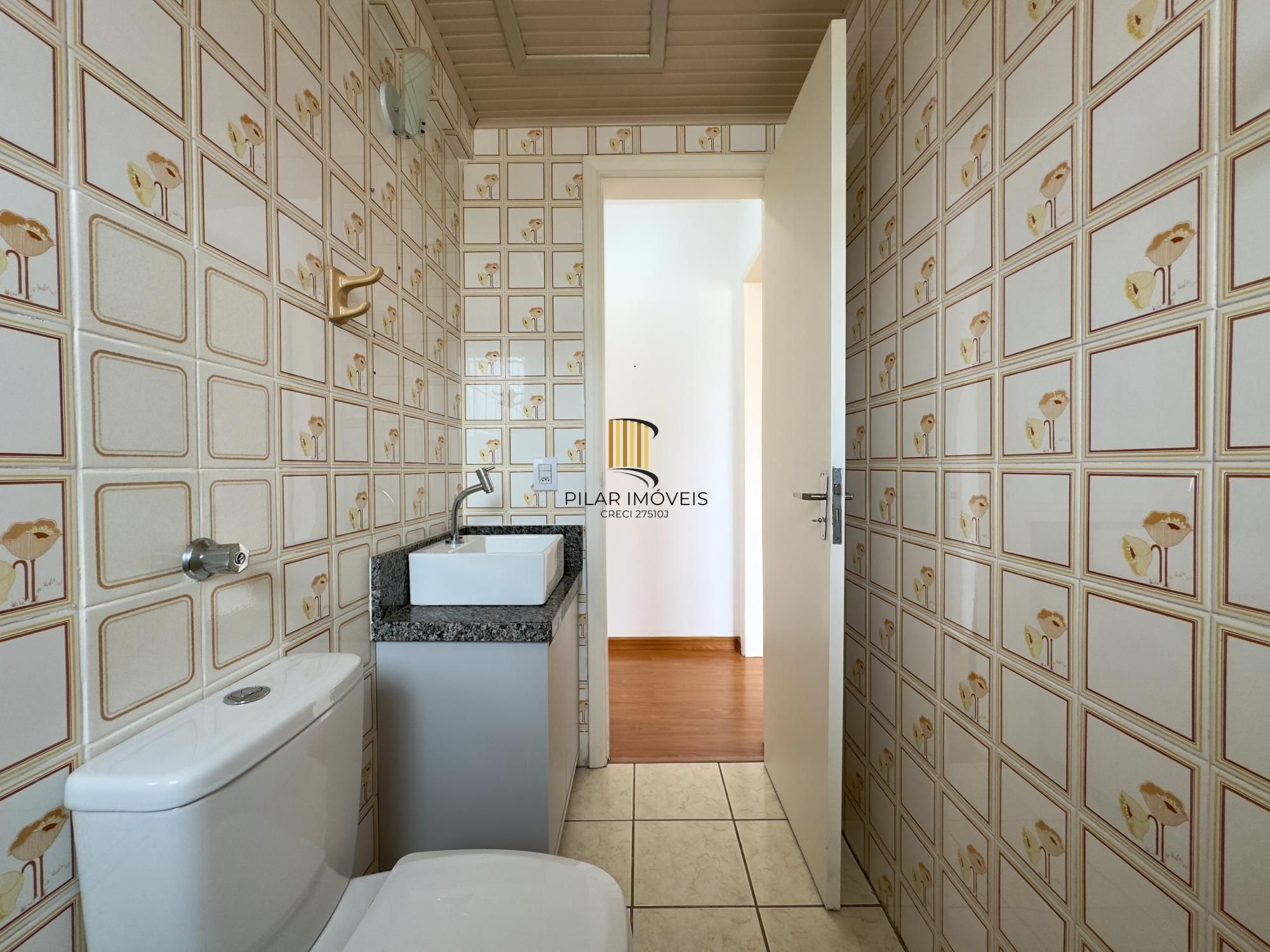 Apartamento 1 dormitório com vista para o Guaíba no Centro Histórico