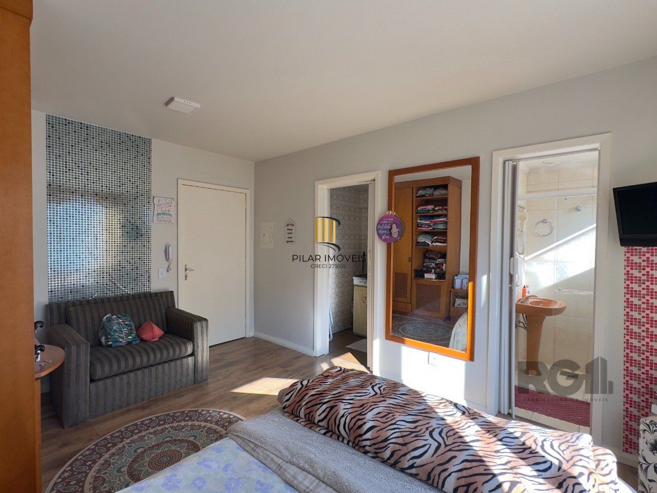 APARTAMENTO STUDIO MOBILIADO DE 24M² - CENTRO HISTÓRICO