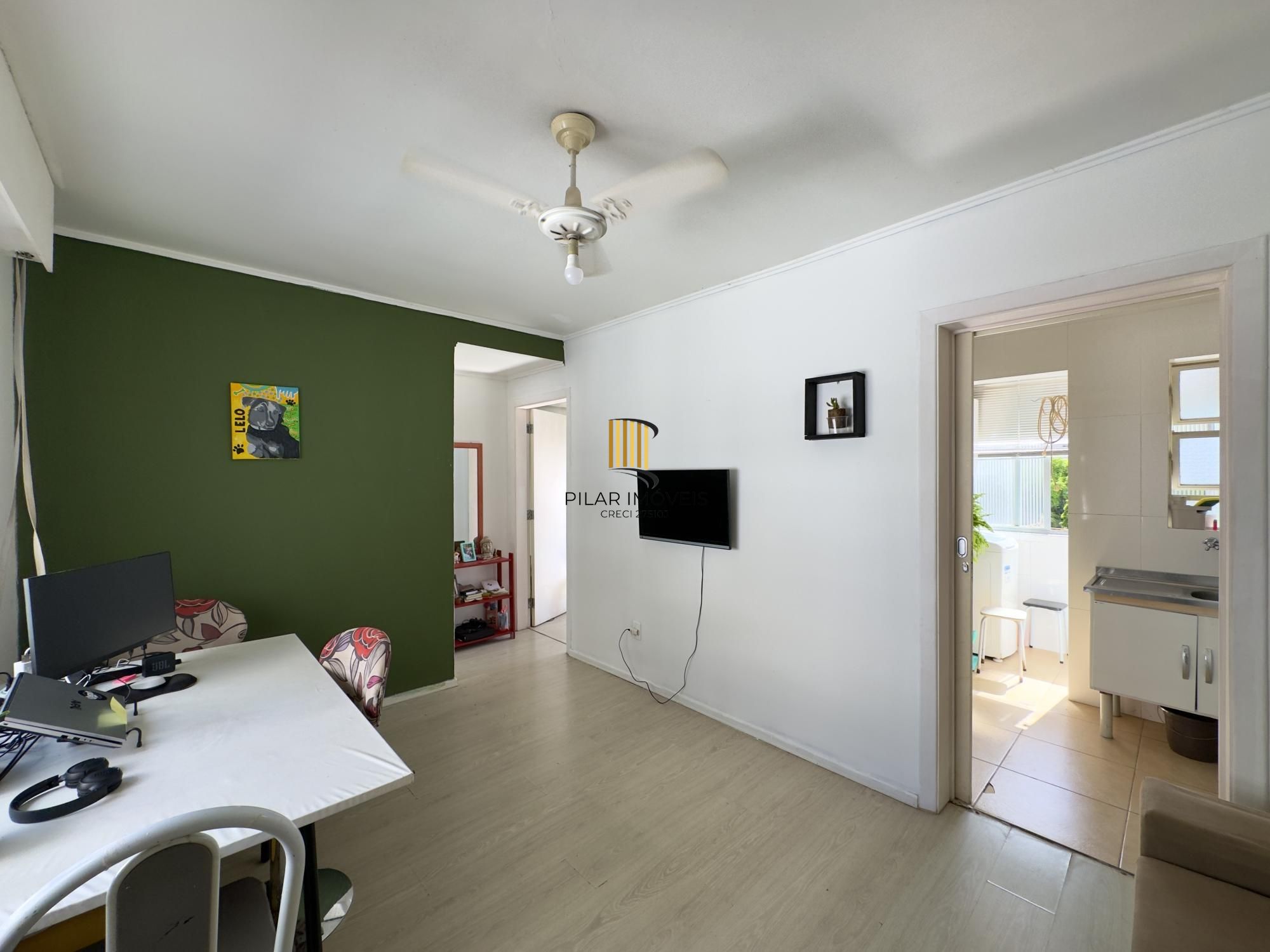 Apartamento de 1 dormitório, em andar alto, vista definida no Centro Histórico