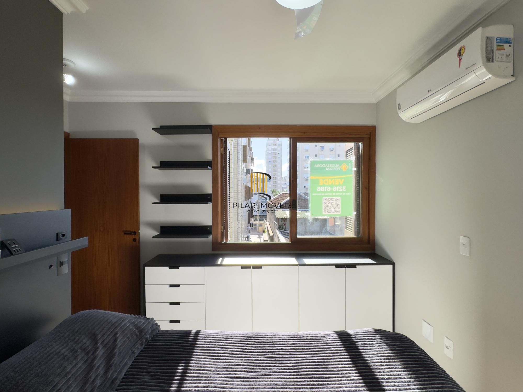 APARTAMENTO 1 DORMITÓRIO COM VAGA DE GARAGEM NO BAIRRO SANTANA