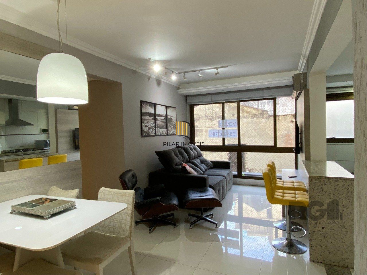 APARTAMENTO MOBILIADO DE 2 DORMITÓRIOS - CENTRO HISTÓRICO - Pilar Imóveis